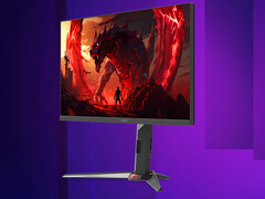 Nitro XV270X działa z częstotliwością 72 Hz w trybie 5K. Na zdjęciu: zdjęcie promocyjne monitora do gier. (Źródło zdjęcia: Acer)