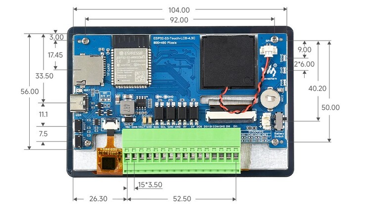 ESP32-S3 można podłączyć do innych urządzeń