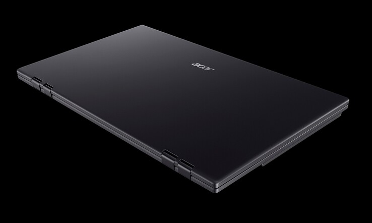 Acer PD243Y E widok zamknięty. (Źródło obrazu: Acer)