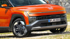 Hyundai Tucson (2026): Rendering przedstawia nową generację udanego SUV-a. (Źródło zdjęcia: Motor1)