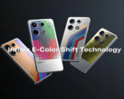 Infinix prezentuje technologię E-Color Shift. (Źródło: Infinix)