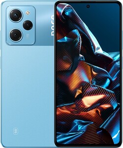 Poco X5 Pro w kolorze niebieskim
