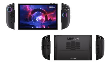 Legion Go 2 będzie dostępny w kolorze czarnym w momencie premiery. (Źródło zdjęcia: Evan Blass)