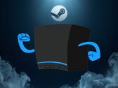 Prezentacja urządzenia Steam Machine w otoczeniu dymu