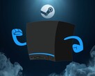 Prezentacja urządzenia Steam Machine w otoczeniu dymu