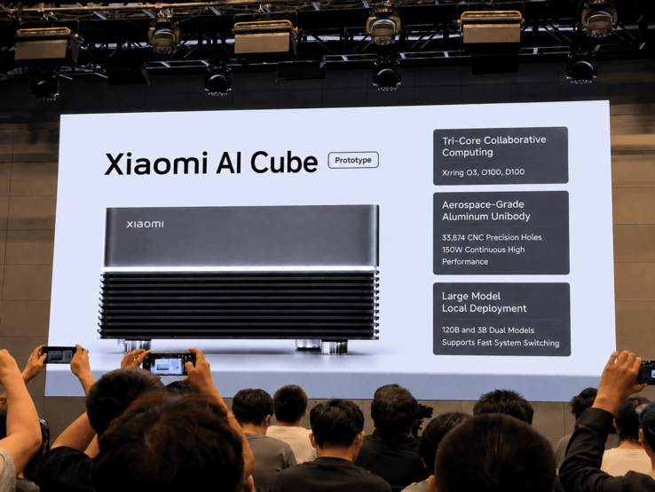Prototyp Xiaomi AI Cube z układami Xring O3, O100 i D100 (tłumaczenie maszynowe)