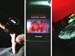 Nowa kolaboracja Pleasures x Casio G-Shock (na zdjęciu) ma wiele elementów projektu, które nawiązują do Daft Punk. (Źródło zdjęcia: @pleasures na Instagramie)