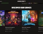 Oficjalna strona Minecrafta dzisiaj (Źródło: własne)
