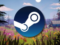 Obraz przedstawiający logo serwisu Steam oraz grę „The Oregon Trail”, która jest obecnie dostępna na Steamie z 67-procentową zniżką.