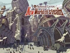 Oficjalny obraz gry Professor Layton and the New World of Steam. (Źródło obrazu: Nintendo)