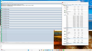 Test obciążeniowy HP Z2 Mini G1a w trybie wysokiej wydajności