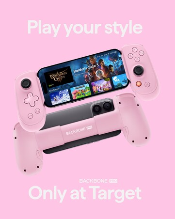 Backbone Pro Pink Edition ma taką samą cenę jak standardowa edycja ogłoszona w marcu 2025 roku. (Źródło zdjęcia: Backbone)