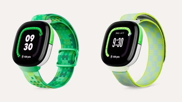 Opaski Fitbit Ace LTE Minecraft i Space Bacon. (Źródło obrazu: Google)