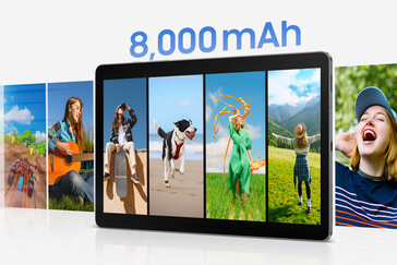 Samsung Galaxy Tab S10 Lite może pochwalić się baterią o pojemności 8000 mAh (źródło obrazu: Samsung)