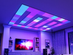 Nanoleaf Skylight został po raz pierwszy zaprezentowany na targach CES 2023. (Źródło zdjęcia: Nanoleaf)