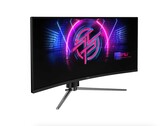 MSI MPG 346CQRF X24 ultrawide to dobrze wyposażony, 34-calowy, 240 Hz zakrzywiony monitor do gier. (Źródło obrazu: MSI)