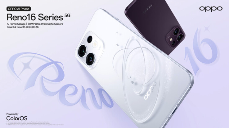 Potwierdzono wprowadzenie na rynek globalny serii Oppo Reno 16.