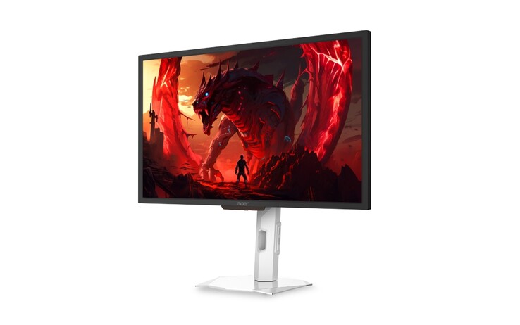 Monitor do gier Acer Nitro XV273U W1 obsługuje czas reakcji 1 ms (źródło obrazu: Acer)