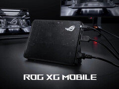 Asus oferuje ROG XG Mobile (2025) w dwóch wariantach Nvidia GeForce RTX 50 na niektórych rynkach. (Źródło zdjęcia: Asus)