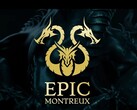 Główna grafika promująca festiwal Epic Montreux 2027 organizowany przez firmę Helvepic.