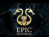 Główna grafika promująca festiwal Epic Montreux 2027 organizowany przez firmę Helvepic.