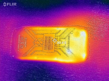 Heatmap Strona tylna