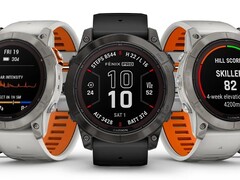 Garmin Fenix 7 (na zdjęciu) i powiązane smartwatche otrzymują nową aktualizację beta. (Źródło zdjęcia: Garmin)