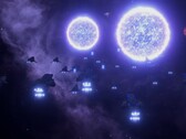 Stellaris to kultowa kosmiczna gra 4X RTS z doskonałym zróżnicowaniem i eksploracją. (Źródło obrazu: Steam)