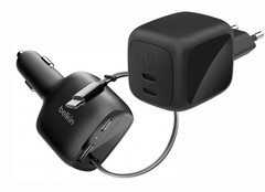Ładowarka BoostCharge Pro Dual i BoostCharge Car Charger wydają się dobrze wyposażone i mają nieco wyższe ceny. (Źródło zdjęcia: Belkin)