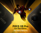 Poco X8 Pro Iron Man Edition ma unikalną tylną konstrukcję.