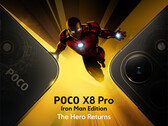 Poco X8 Pro Iron Man Edition ma unikalną tylną konstrukcję.
