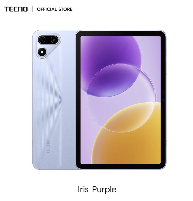 Tecno Megapad SE 2 w kolorze Iris Purple.