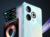 Konstrukcja Infinix Smart 8 w dużej mierze zapożycza z Apple iPhone 15 Pro. (Zdjęcie: Infinix)
