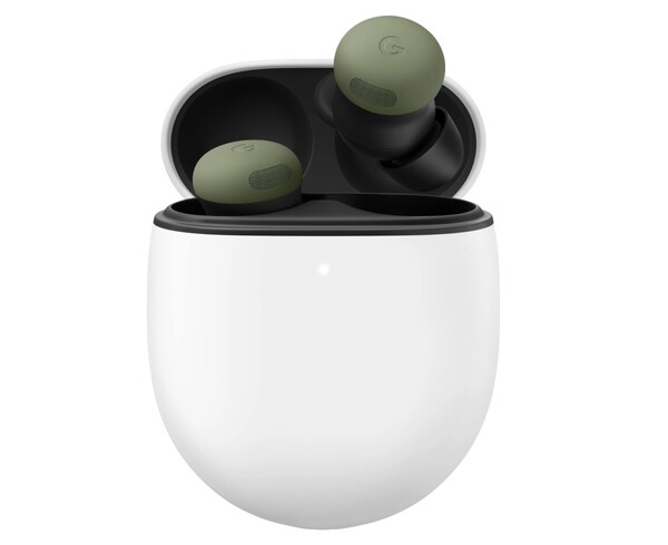 Nowy odcień oliwkowy słuchawek Pixel Buds Pro 2 ściśle odpowiada niektórym kolorom nowej serii Pixel 11.