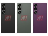 Wyciekły rzekome zdjęcia Sony Xperia 1 VII przedstawiające czarne, zielone i fioletowe opcje kolorystyczne. (Źródło obrazu: Android Headlines)