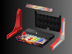 iMP Mini Arcade Pro pokazany w stanie rozmontowanym (źródło obrazu: iMP Gaming PR)