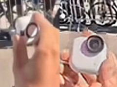 Rzekomy Insta360 Go 4S w publicznym użyciu. (Źródło zdjęcia: via Igor Bogdanov)