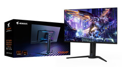 Do AORUS FO32U2P wkrótce dołączą inne monitory OLED AORUS dla graczy. (Źródło obrazu: Gigabyte)