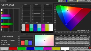 Przestrzeń kolorów CalMAN AdobeRGB