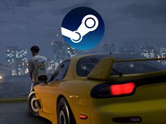 Tło Forza Horizon 6 widziane z logo Steam