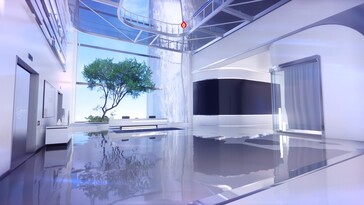 Na obrazie: zrzut ekranu z rozgrywki w grze Mirror's Edge Catalyst.
