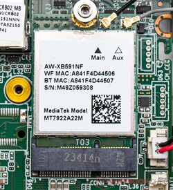Moduł WLAN w Geekom A7