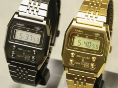 Casio Vintage A1100GGV-8 (w kolorze srebrnym) i A1100GV-9 (w kolorze złotym). (Źródło zdjęcia: @geesgshock na Instagramie)