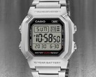 Zegarek Casio W-800HD-1AV (na zdjęciu) posiada pasek ze stali nierdzewnej. (Źródło zdjęcia: Casio, edytowane)