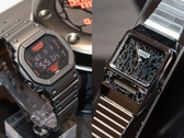 Na zdjęciu kolaboracja Casio G-Shock x Stranger Things DW-5600 (po lewej) i AQ-800 (po prawej). (Źródło zdjęcia: @geesgshock na Instagramie)