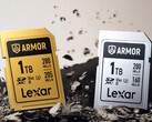 Karty SDXC z serii Lexar Armor są wykonane ze stali nierdzewnej, dzięki czemu są odporne na upadki, wstrząsy, kurz i wodę. (Źródło zdjęcia: Lexar)