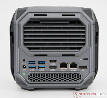 Acemagic M1A Pro+ - Połączenia na panelu tylnym