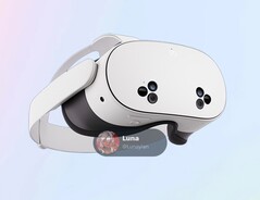 Quest 3S odróżnia się od swojego rodzeństwa głównie charakterystycznymi potrójnymi klastrami kamer (źródło obrazu: @Lunayian)