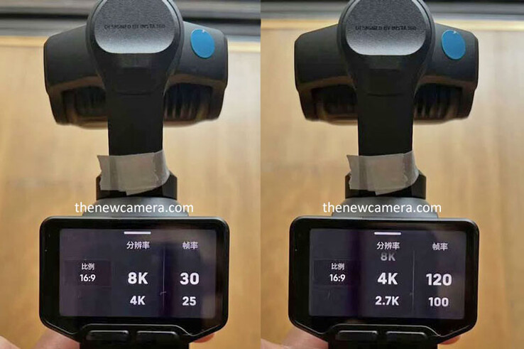 Zdjęcia prototypu Insta360 Luna Ultra/Pro pokazują rozdzielczość 8K.