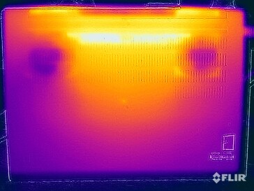 Test naprężenia temperatury powierzchni (dół)